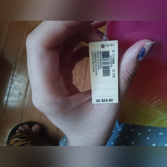 Victoria Secret jelly ombre color cosmetic bag - Picture 6 of 9